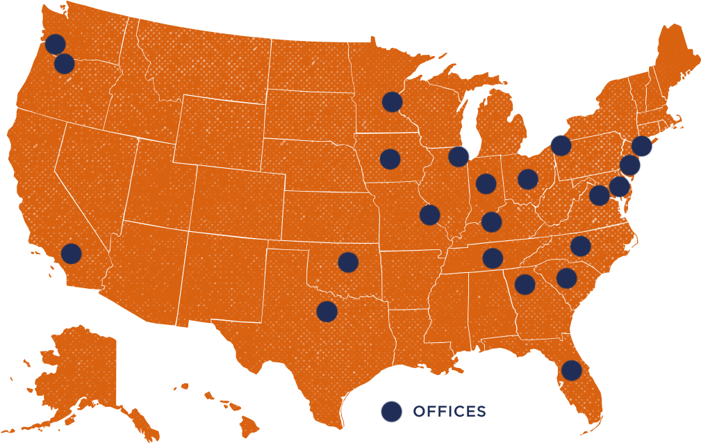 Find America World Adoption Offices - Animated Map Of Us Clipart (1087x710), Png Download