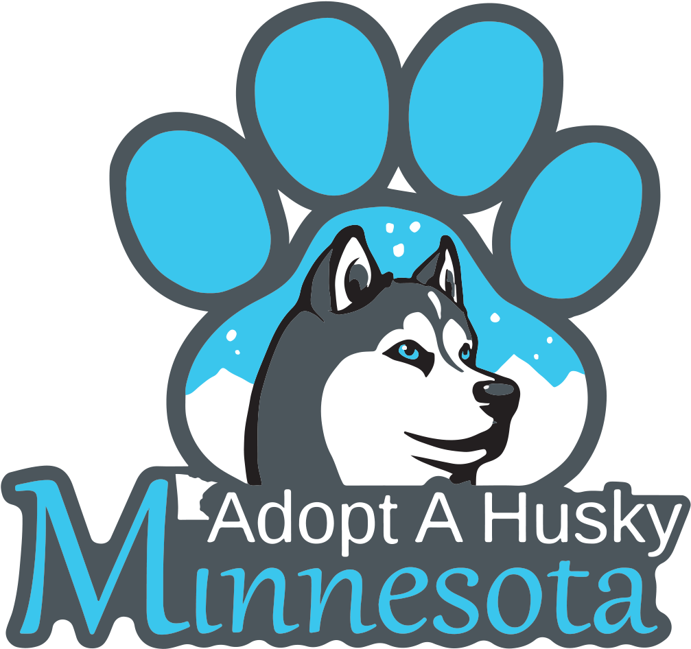 Adopt A Husky Minnesota Logo - Husky Kennel Logo Clipart (1007x946), Png Download