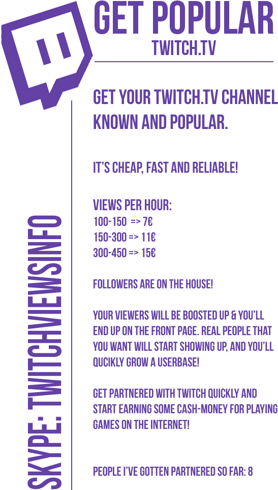 Tv => ▫ Viewers - Blue Twitch Clipart (595x1000), Png Download