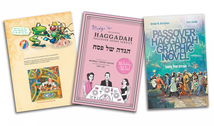 New And Fun Passover Haggadahs - Haggadah Clipart (746x440), Png Download