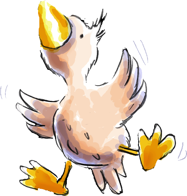 #duck #sticker #tumblr #pixlr #scduck #ftesticker #scbird Clipart (600x634), Png Download