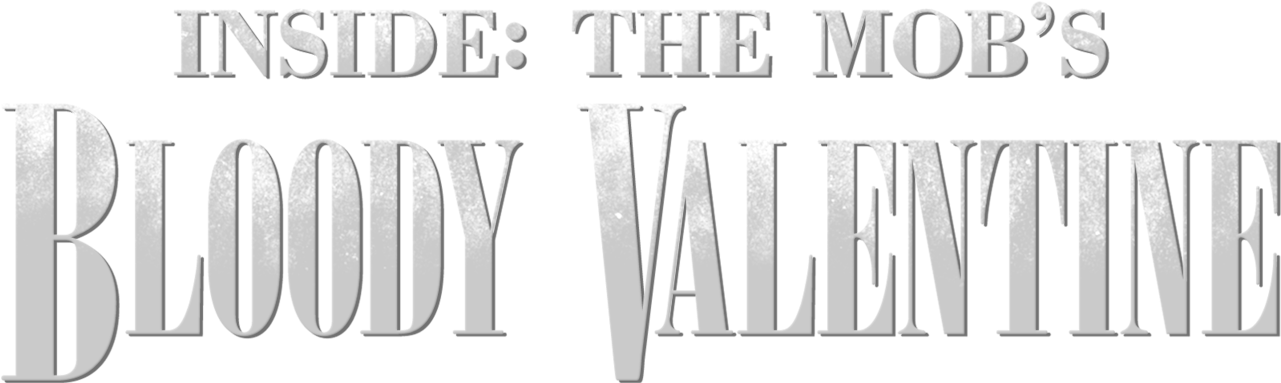 Inside The Mobs Bloody Valentine - Monochrome Clipart (1280x544), Png Download