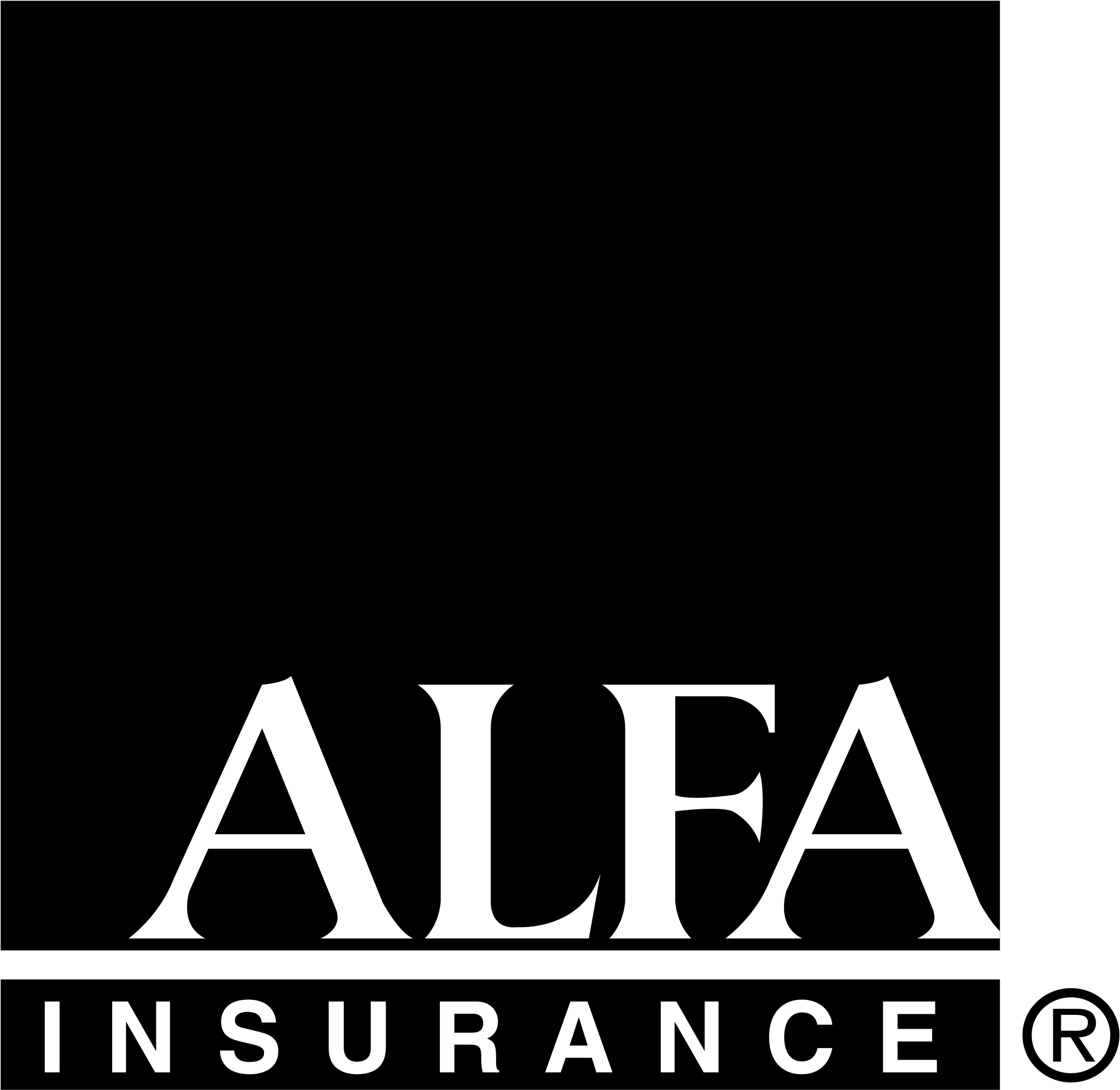 Alfa Insurance 01 Logo Png Transparent - Alfa Insurance Logo Vector Clipart (2400x2400), Png Download