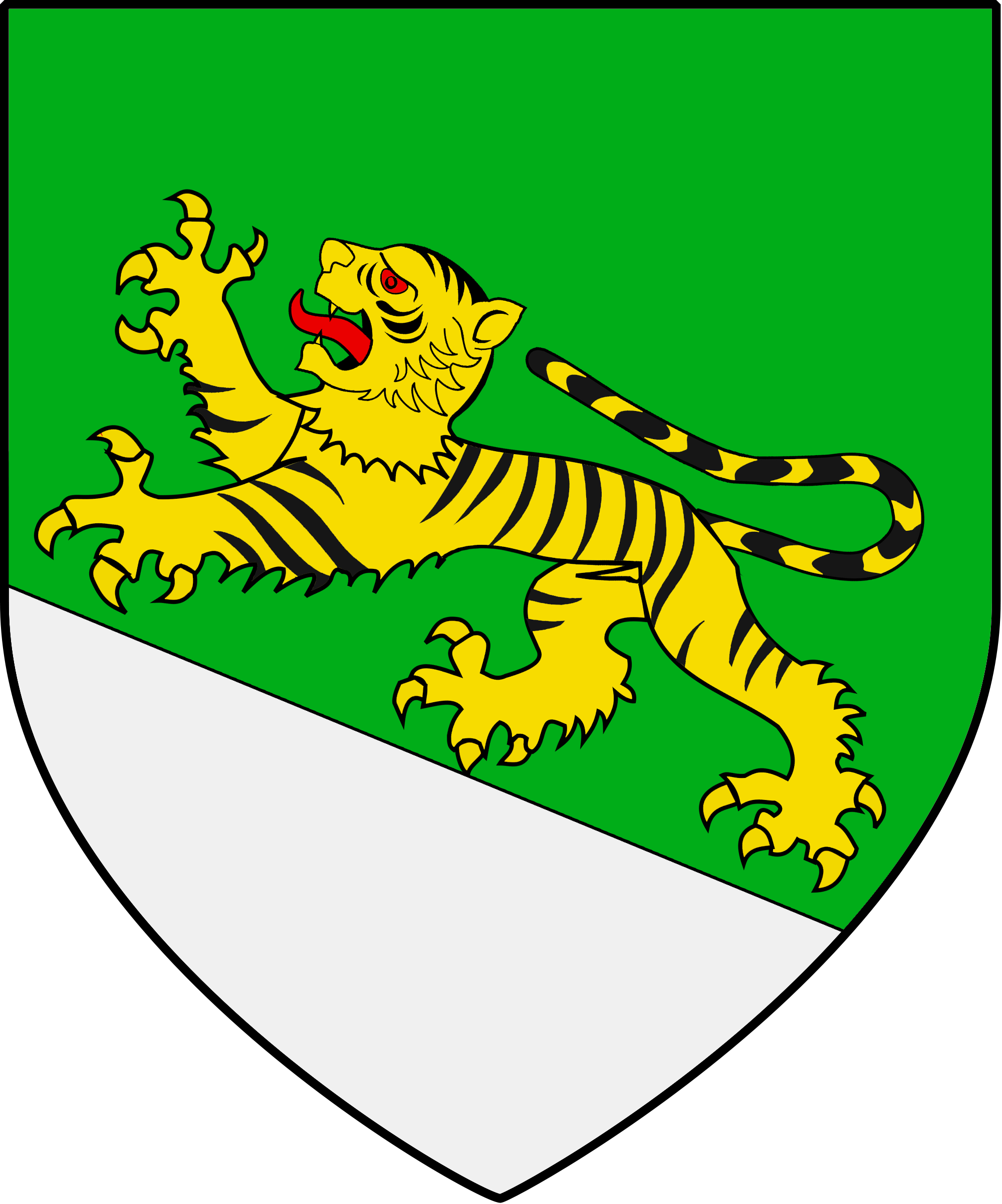 Coat Of Arms Of Vladivostok ~ European Heraldry Style - Vladivostok Coat Of Arms Clipart (2000x2402), Png Download