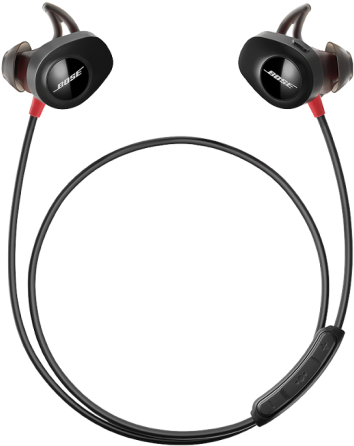 Image - Image - Image - Image - Bose Soundsport Pulse Wireless In Ear Headphones Red Clipart (650x650), Png Download