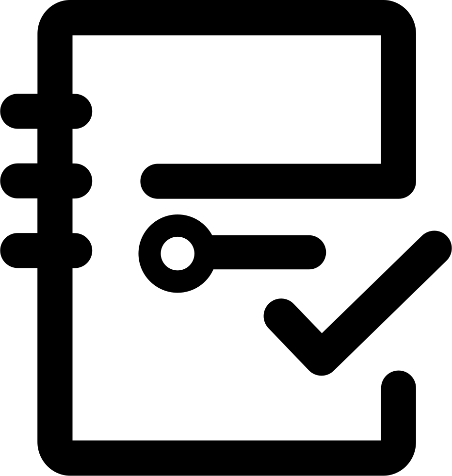 Png File Svg - Audit Png Black Clipart (932x981), Png Download