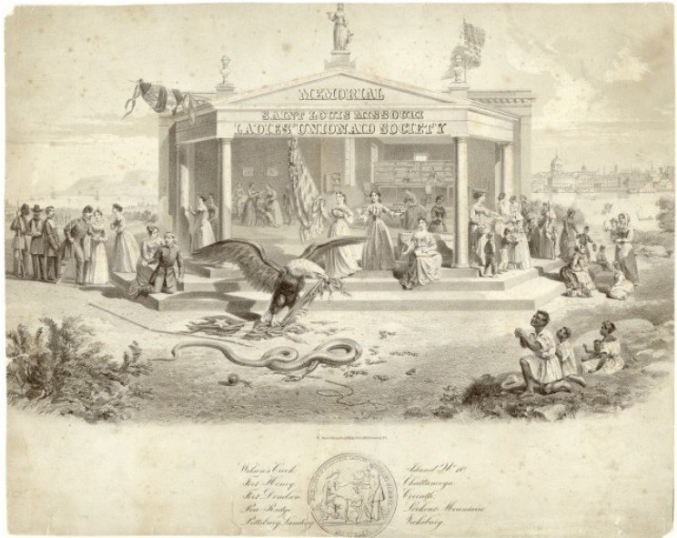 Louis Ladies' Union Aid Society - St Louis Ladies Union Aid Society Clipart (950x590), Png Download