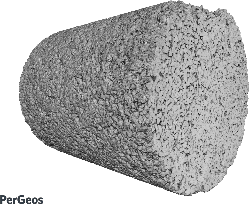 Analyzing Full Micro-ct Image Of A Berea Sandstone - Boulder Clipart (1172x889), Png Download