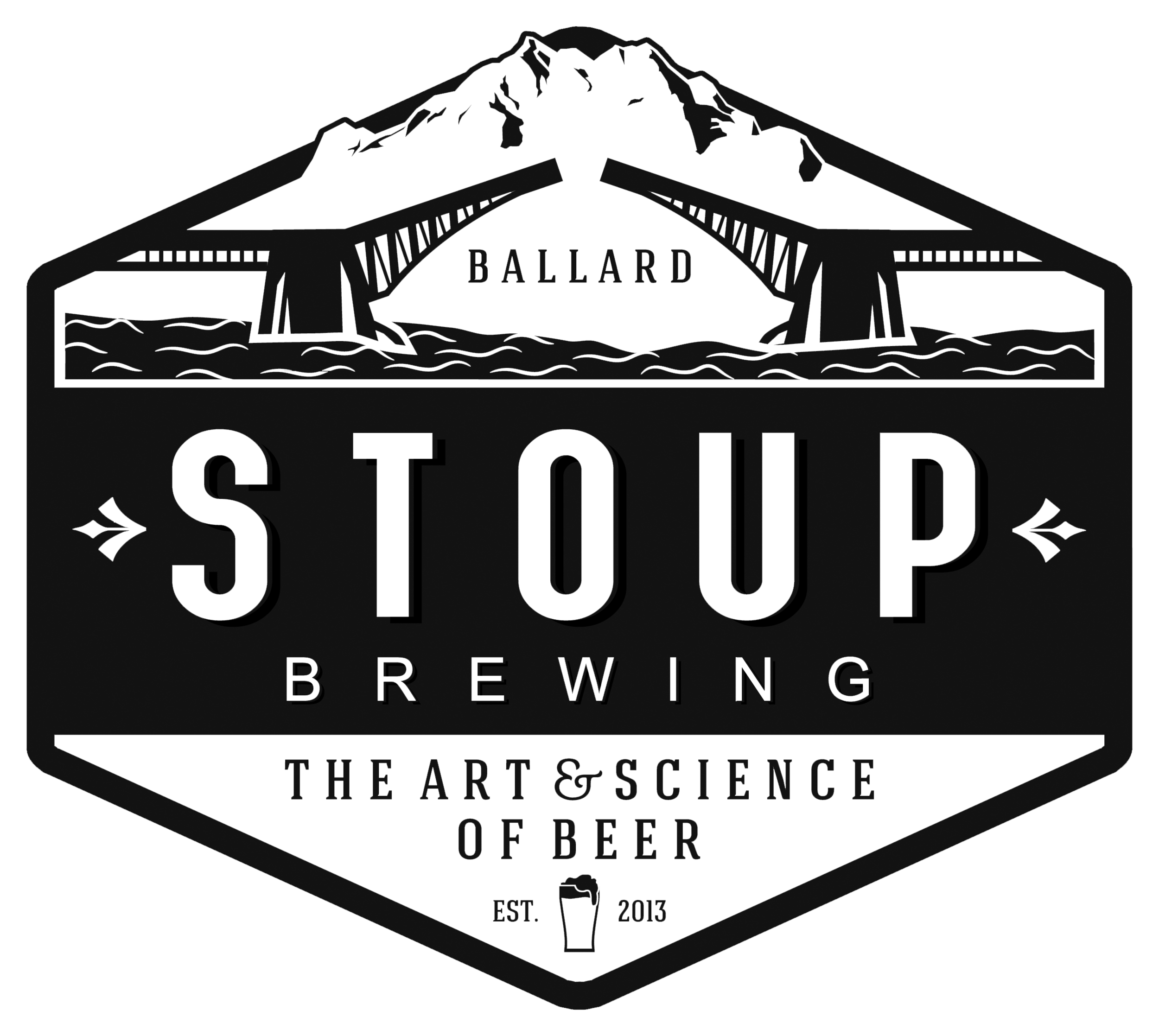 Stoup Coastal Confusion Ipa Clipart (2500x2235), Png Download