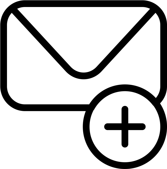 Line Icon - Email Backup Icon Clipart (866x650), Png Download