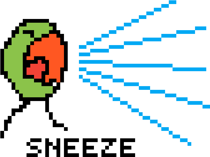 An Alien Sneezing - Circle Clipart (1200x1200), Png Download