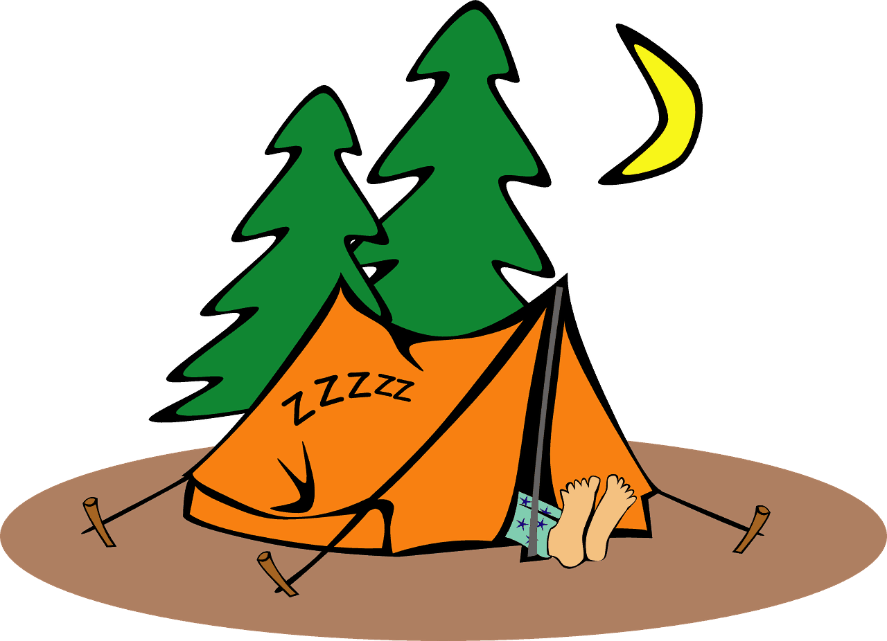 Cheap Tent 1519625575 - Camping Clipart - Png Download (1280x926), Png Download
