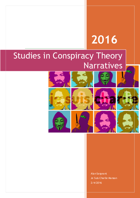 Pdf - Charles Manson T Shirt Clipart (595x842), Png Download
