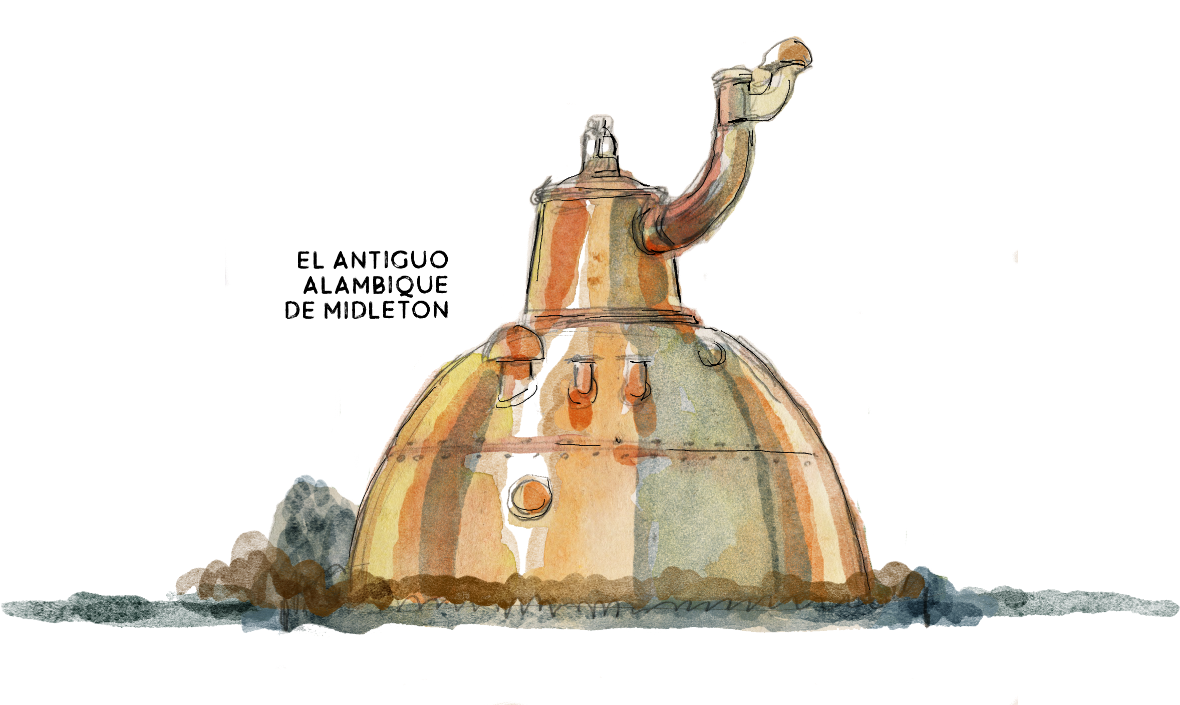 Alambique - Dome Clipart (3271x1406), Png Download