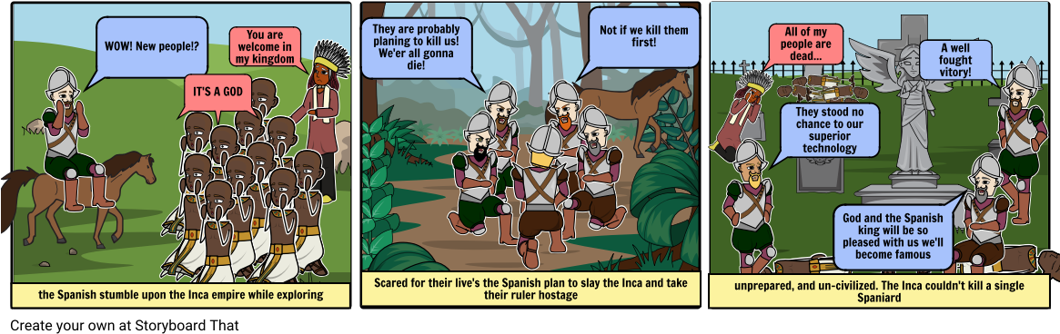 Spanish Invasion - Comics Clipart (1164x385), Png Download