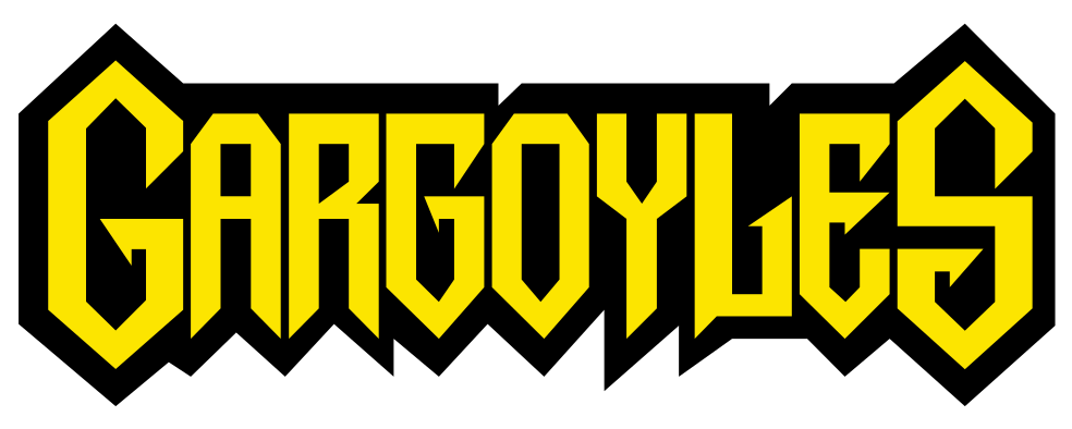 Gárgolas - Gargoyles Logo Clipart (999x412), Png Download