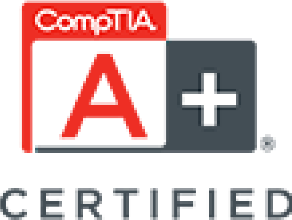 Comptia A - Comptia A+ Certified Clipart (1024x1024), Png Download