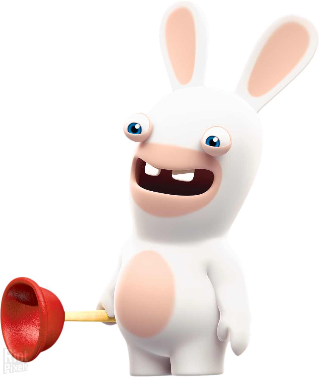 1071 × - Rabbids Invasion Rabbid Png Clipart (1071x1265), Png Download
