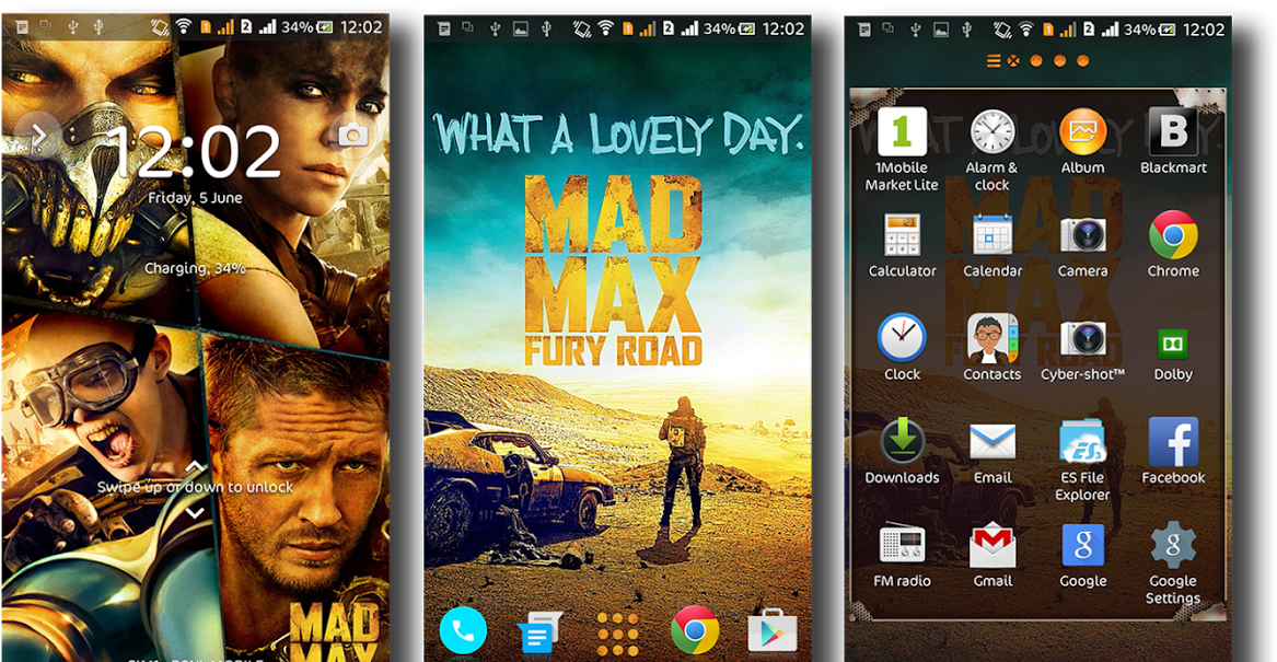 [ Port ] Xperia™ Mad Max Theme For Sony Xperia C - Pc Game Clipart (1200x630), Png Download