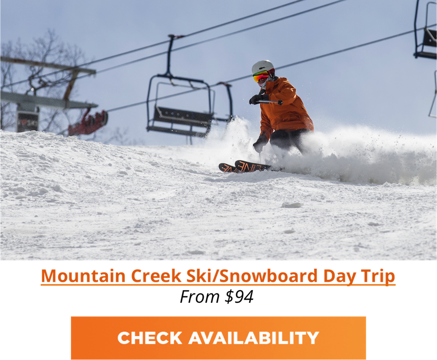 Mountain Creek Ski Bus From Nyc - Skier Turns Clipart (900x742), Png Download