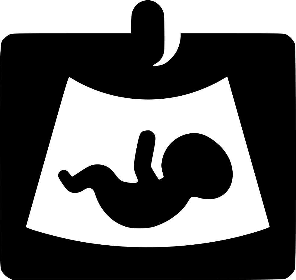 Png File - Ultrasound Icon Png Clipart (981x928), Png Download
