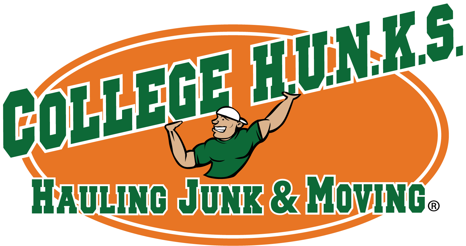 Brought To You By College Hunks Hauling Junk And College - College Hunks Hauling Junk Logo Clipart (1569x829), Png Download