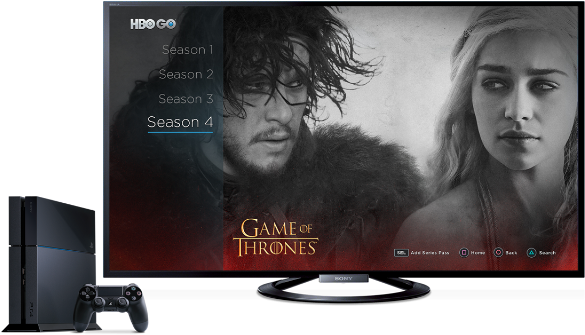 Hbo Go Ps4 - Ps4 Hbo Go Clipart (1280x720), Png Download