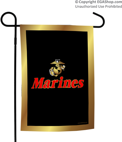 Ega W/ Gold Border - Marines In Red Clipart (600x600), Png Download