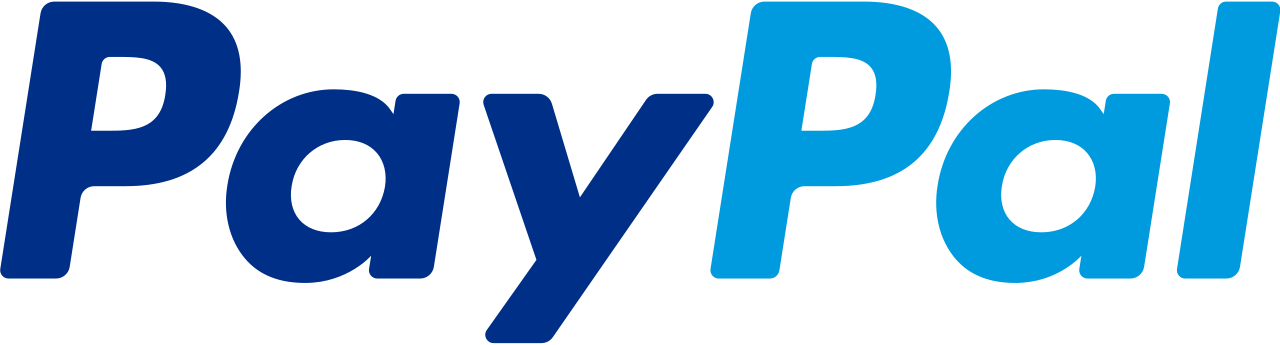 File - Paypal-color - Svg - Paypal Logo Png Clipart (1280x345), Png Download