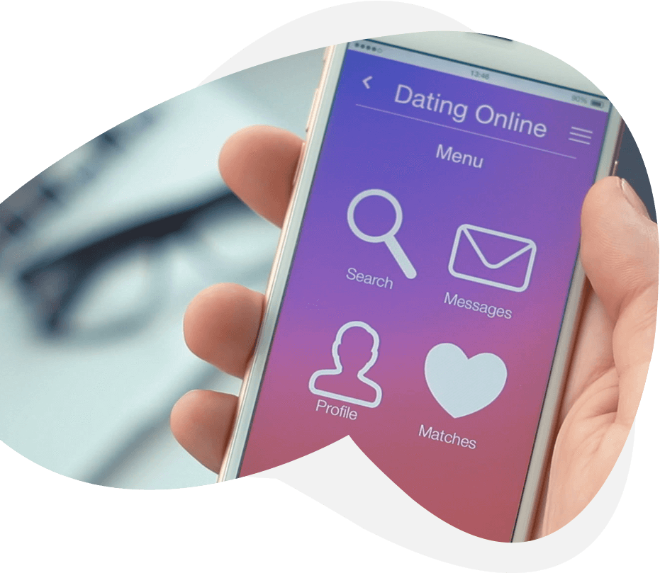 Custom Dating App - Smartphone Clipart (931x809), Png Download