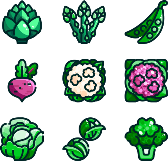 Vegetables - Earth Day Icons Clipart (600x564), Png Download