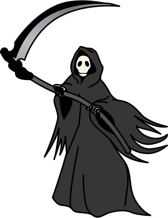 Death Png - Skull Symbols Of Death Clipart (555x720), Png Download