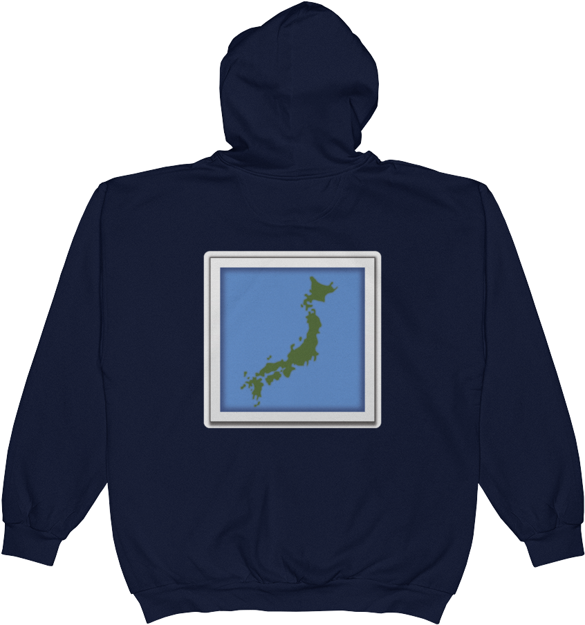 Emoji Zip Hoodie - Sweatshirt Clipart (1000x1000), Png Download