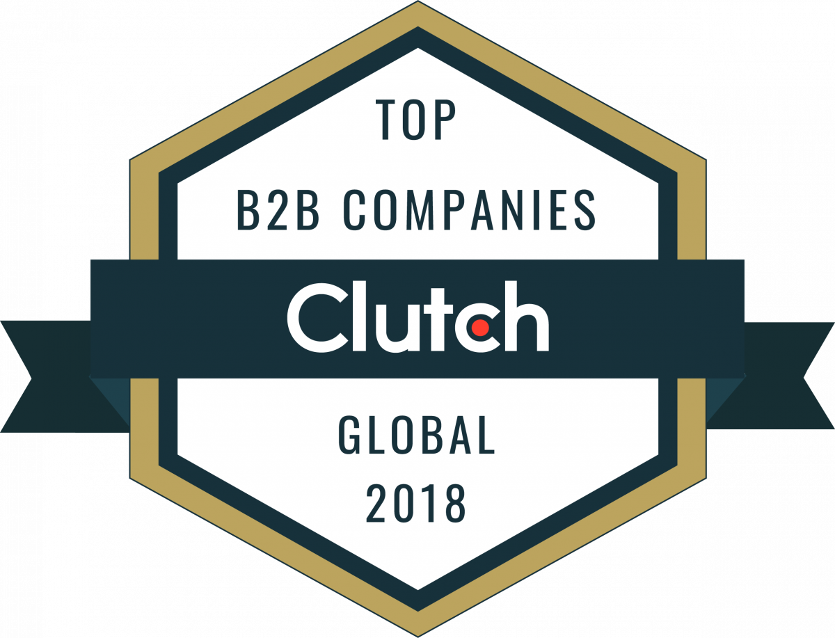 Wacker Dr, Ste - Clutch Global Leader 2018 Clipart (1200x917), Png Download