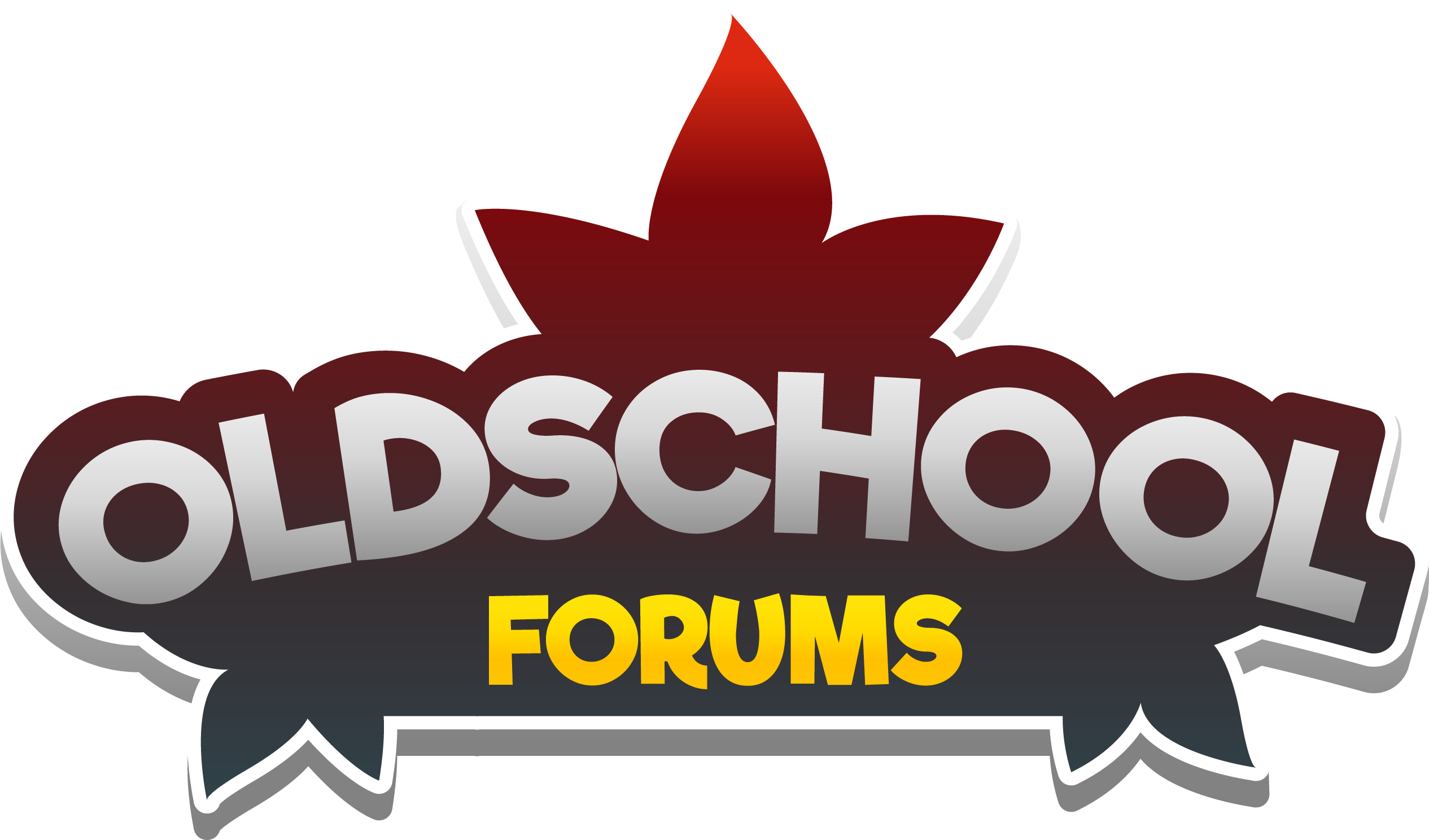 Old School Maple Forum - Illustration Clipart (2531x1488), Png Download