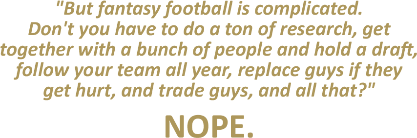 Fantasy Football Is Hard - Crompton Fan Clipart (1000x400), Png Download