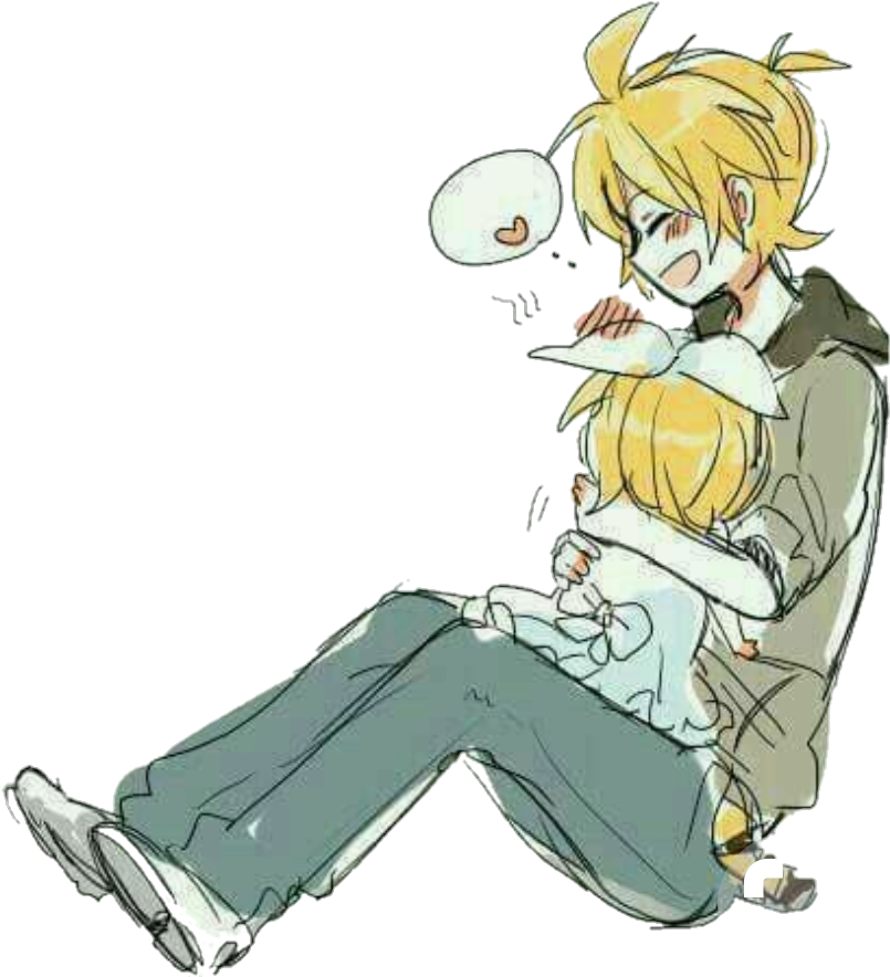 #rin #len #kagamine #hermanos - Rin Len 18 Clipart (872x910), Png Download