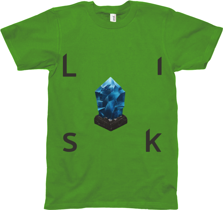 Lisk Square Cryptocurrency T Shirt - Del Pájaro Con Suelas Clipart (852x762), Png Download