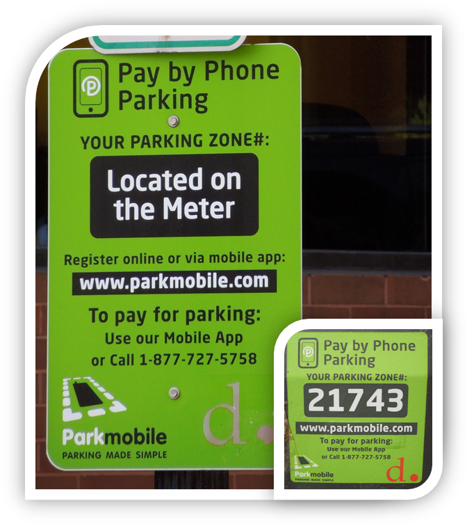 Georgetown Parking Meter - Parkmobile Clipart (685x766), Png Download