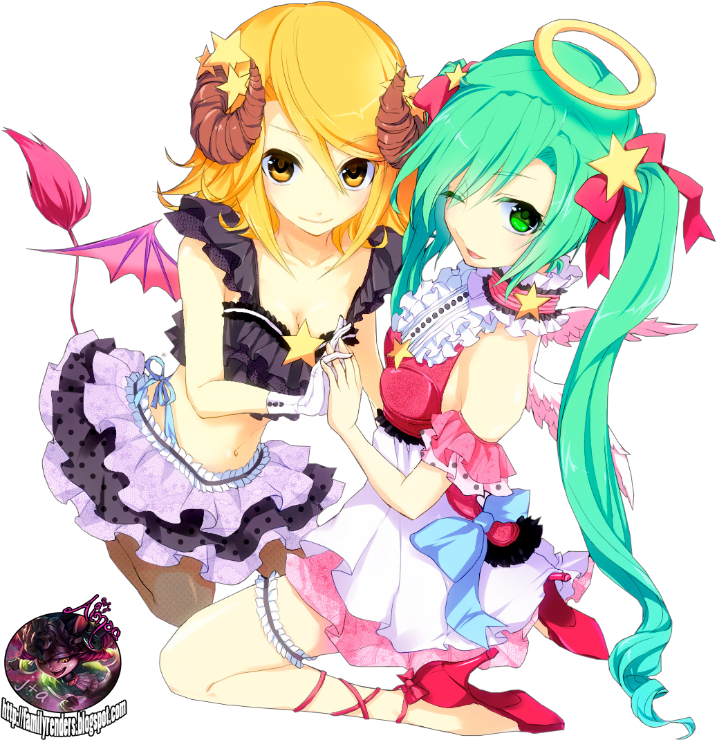 Rin De Miku Png Clipart (1085x1132), Png Download