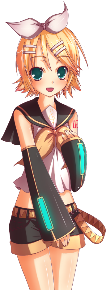 Rin Png - Cartoon Clipart (450x937), Png Download