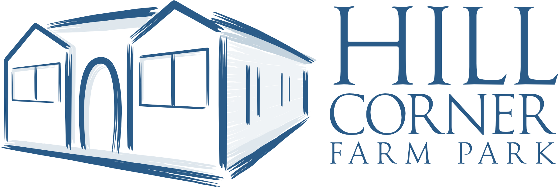 Hill Corner Farm Park Logo 2017 - House Clipart (1920x665), Png Download