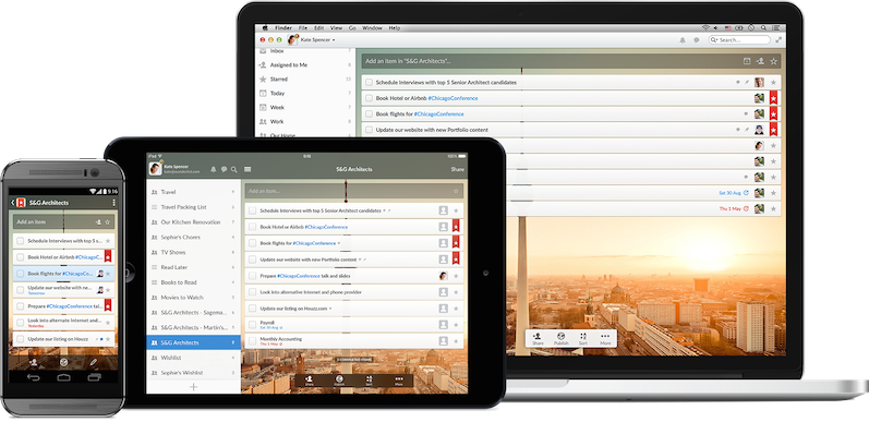 Wunderlist Scores Big With Its Simple Information Architecture - Fernsehturm Berlin Clipart (797x387), Png Download