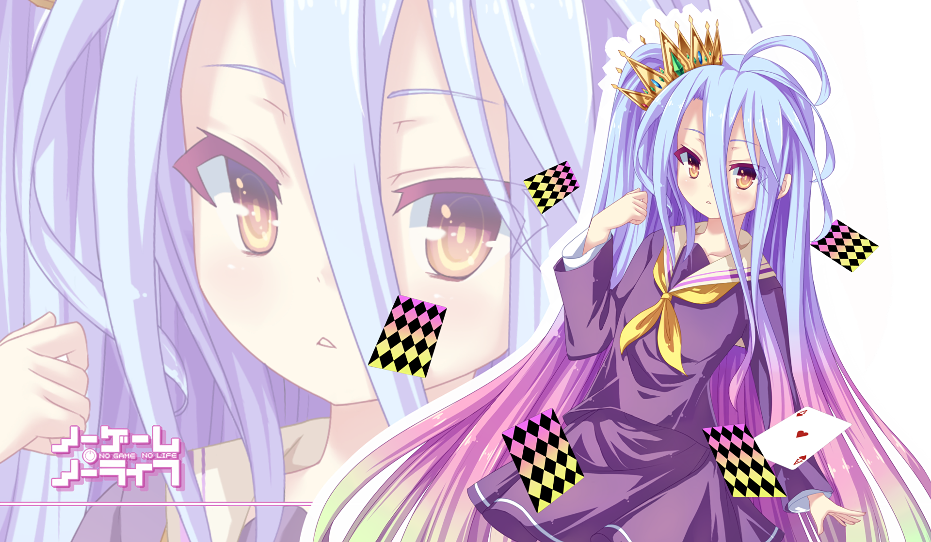 Comments & Captions - No Game No Life Shiro Wallpaper 4k Clipart (1920x1119), Png Download