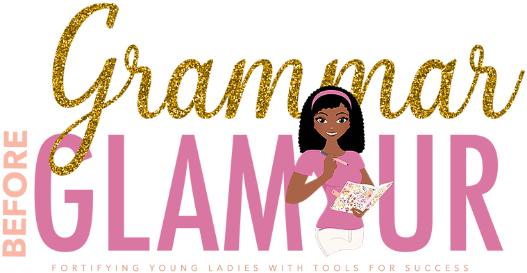 Grammar Before Glamour - Illustration Clipart (837x491), Png Download