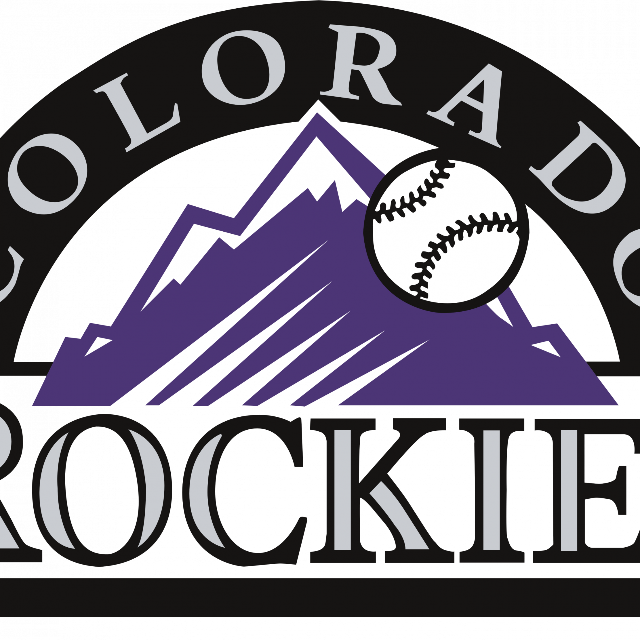 Ipad Pro 10,5" Colorado Rockies Wallpaper - Colorado Rockies Team Logo Clipart (2224x2224), Png Download