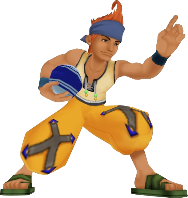 1 / - Tidus Wakka Kingdom Hearts Clipart (611x642), Png Download
