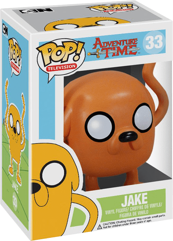 Funko Pop Tv Adventure Time Jake - Funko Pop Adventure Time Clipart (563x785), Png Download