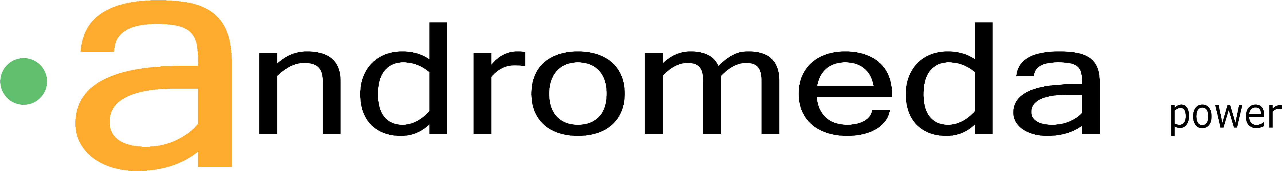 Andromeda Logo Website Trasp@2x - Circle Clipart (4682x1226), Png Download