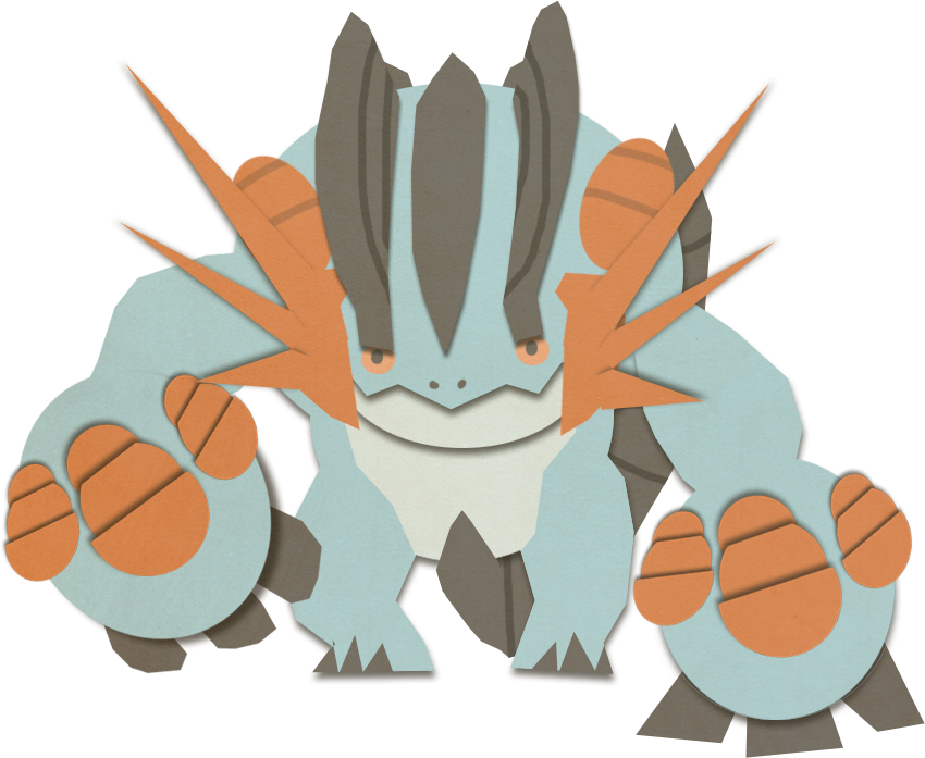 View Mega Swampert , - Illustration Clipart (850x697), Png Download